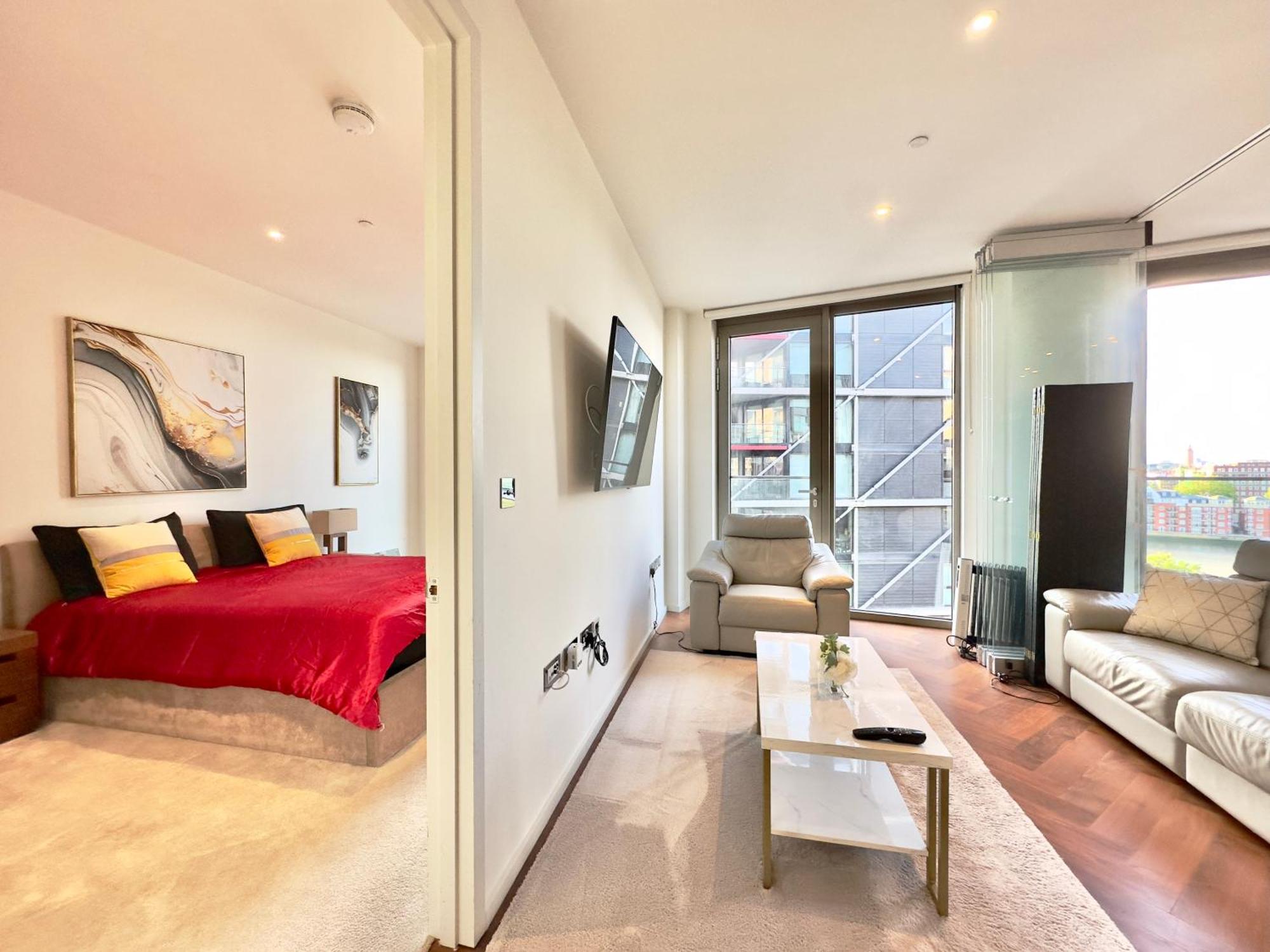 Lavish Penthouse River View Fast Wifi - Luxurylondonstays Exterior photo