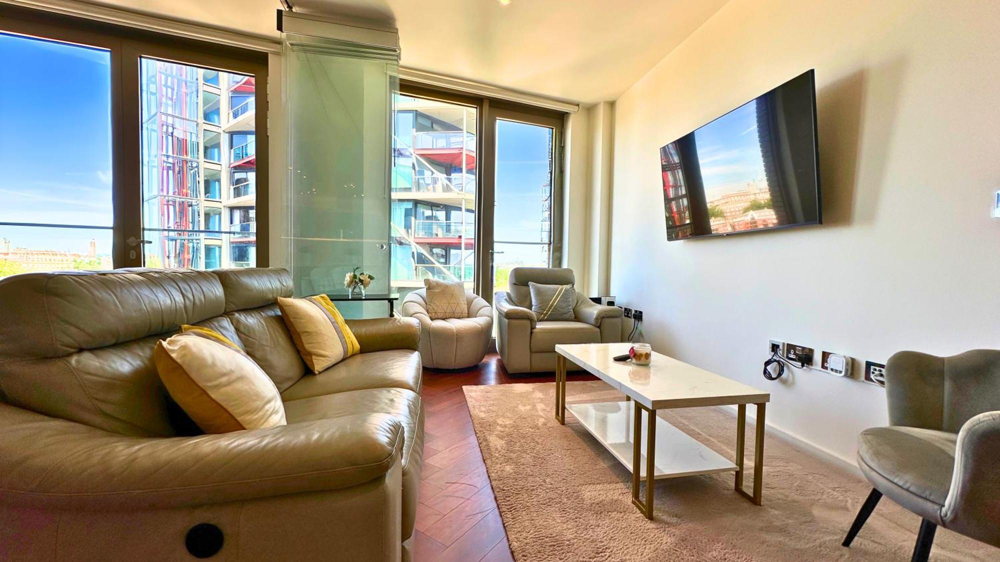 Lavish Penthouse River View Fast Wifi - Luxurylondonstays Exterior photo
